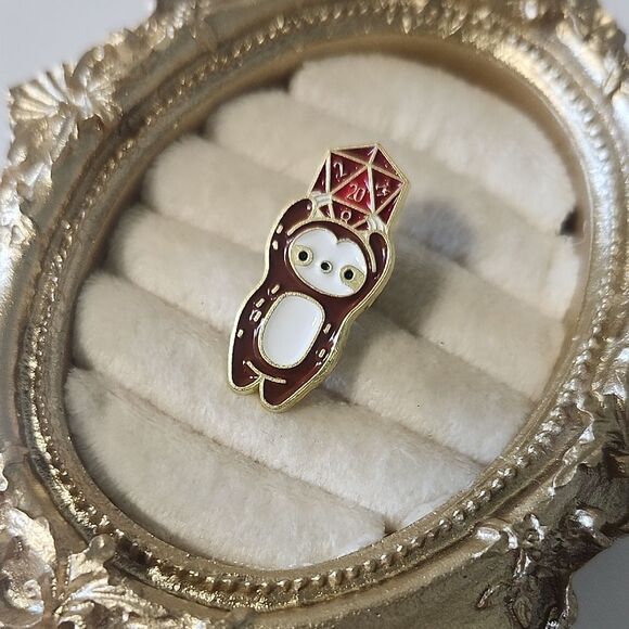 Sloth Enamel Pin - Picture 2 of 3